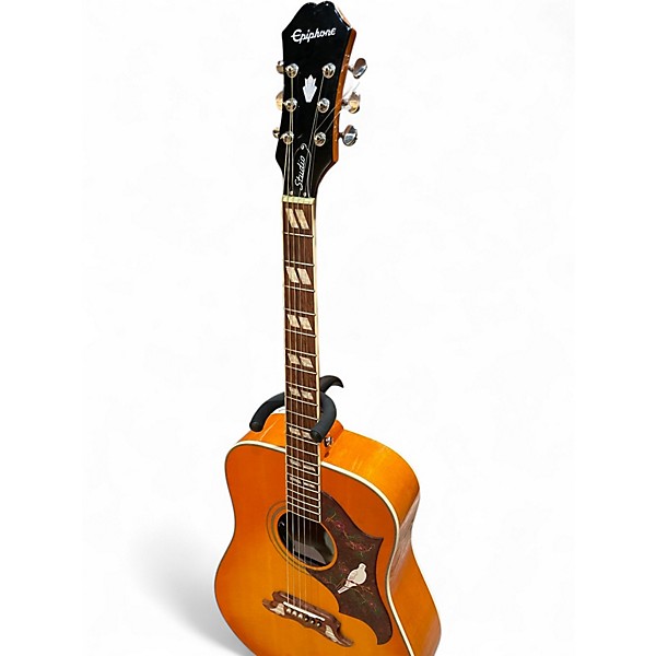 Used Epiphone Dove Natural Acoustic Guitar