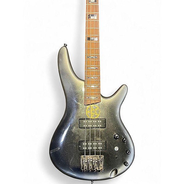 Used Ibanez SR300E MIDNIGHT GREY BURST Electric Bass Guitar