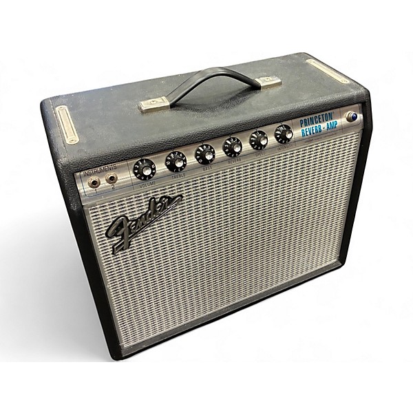 Used Fender 1965 Princeton Reverb 15W 1x10 Tube Guitar Combo Amp