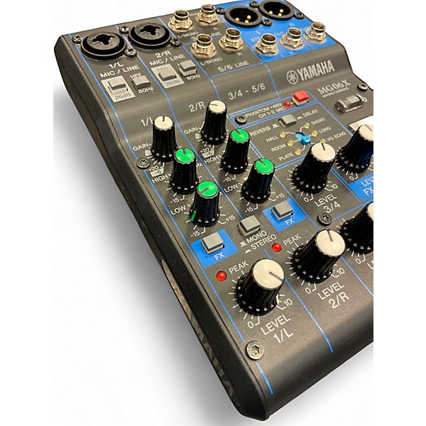 Used Yamaha MG06X Unpowered Mixer