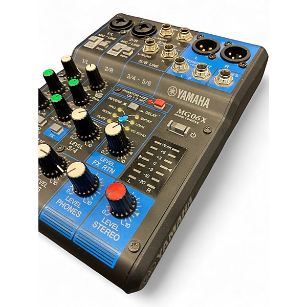 Used Yamaha MG06X Unpowered Mixer