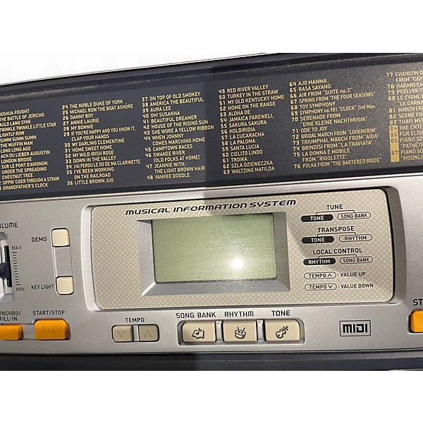 Used Casio LK110 Portable Keyboard