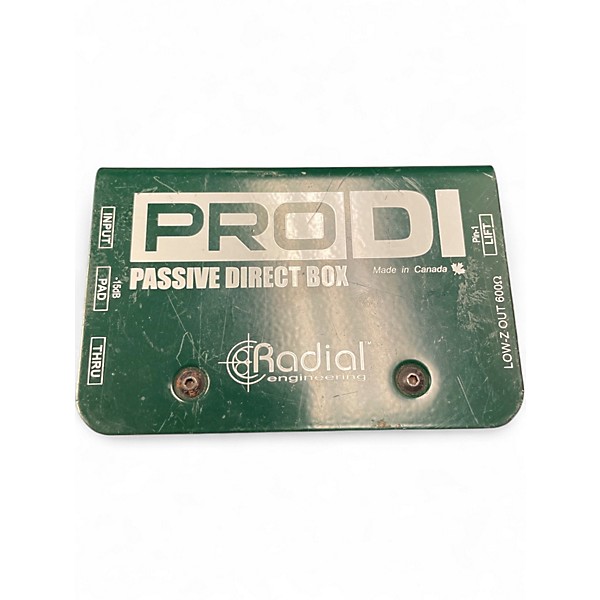 Used Radial Engineering Passive Direct Box Direct Box