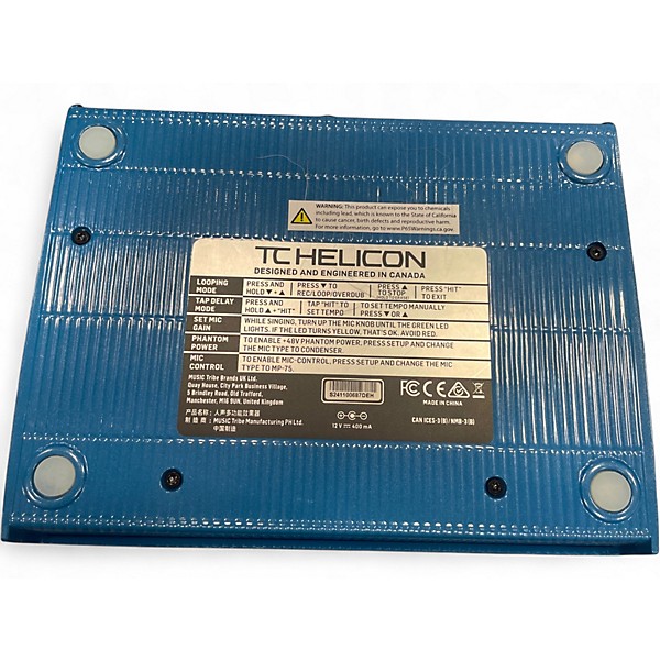 Used TC Helicon VoiceLive Play Vocal Processor