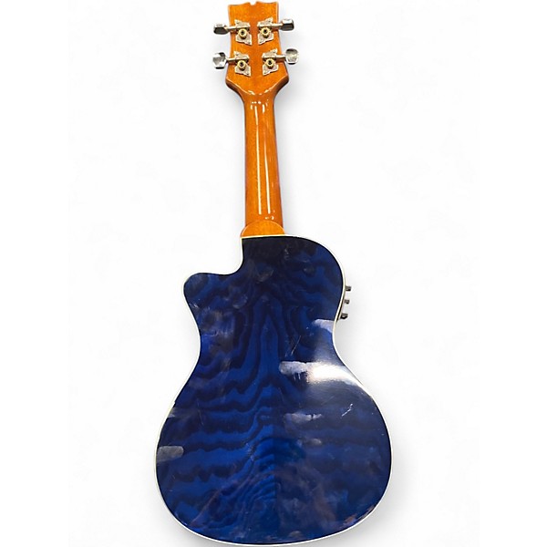 Used Mitchell MU80XCEQABBL BLUE Ukulele
