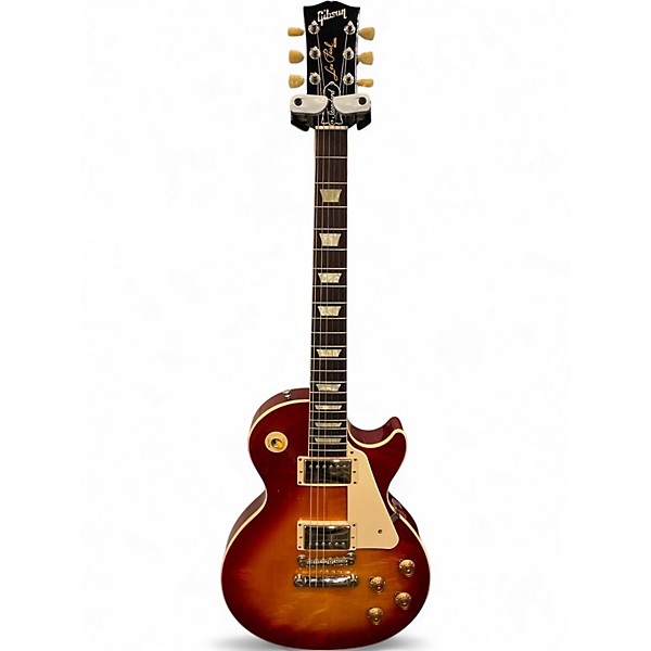 Used Gibson Les Paul Standard Cherry Sunburst Solid Body Electric Guitar