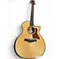 Used Taylor 814CE BUILDERS EDITION Natural Acoustic Electric Guitar thumbnail