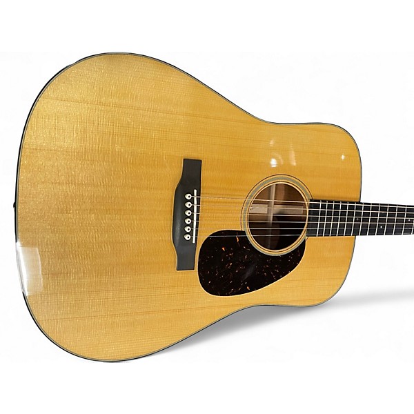 Used 2024 Martin D18 Natural Acoustic Guitar