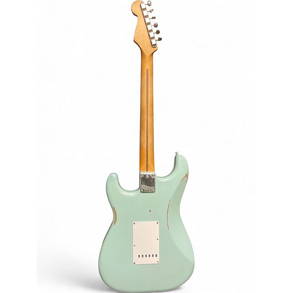 Used Fender Vintera 50s Stratocaster Road Worn Daphne Blue Solid Body Electric Guitar