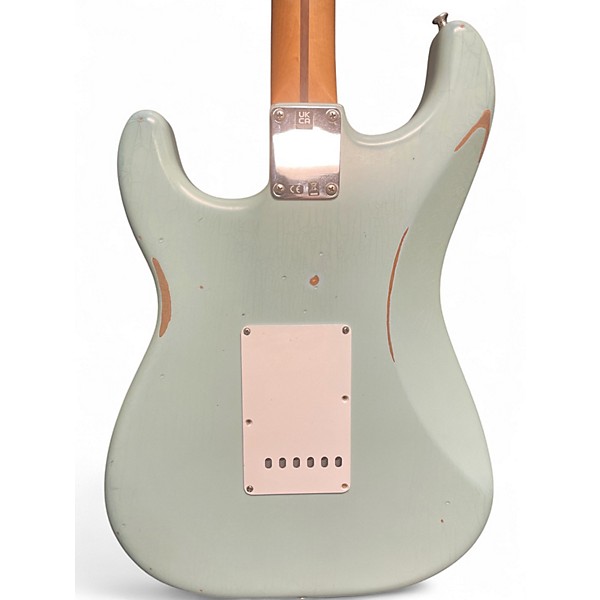 Used Fender Vintera 50s Stratocaster Road Worn Daphne Blue Solid Body Electric Guitar