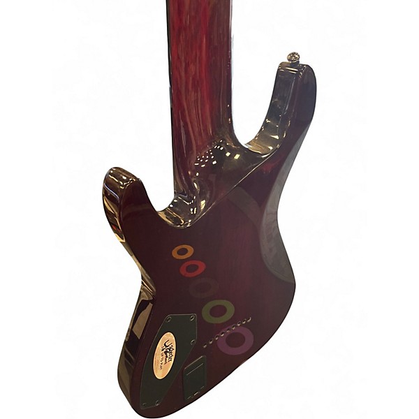 Used Schecter Guitar Research HELLRAISER C9 Black Cherry Solid Body Electric Guitar