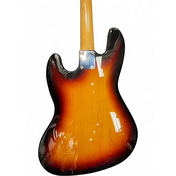 Used Fender Classic Series '60s Jazz Bass 3 Tone Sunburst Electric Bass Guitar