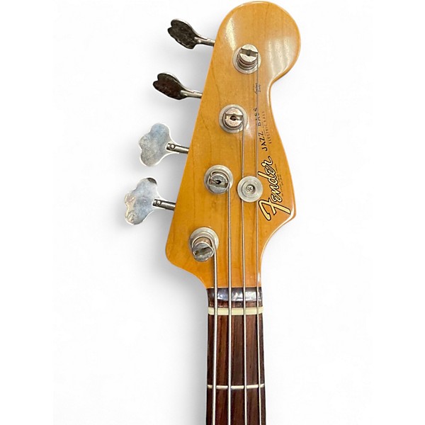 Used Fender Classic Series '60s Jazz Bass 3 Tone Sunburst Electric Bass Guitar