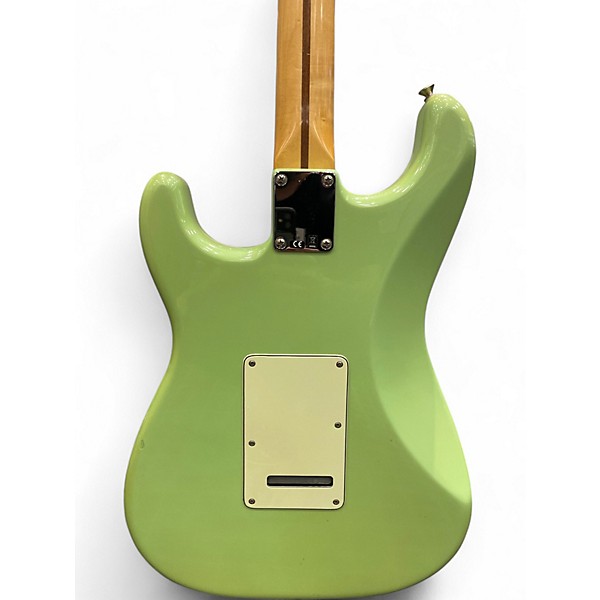 Used Fender Standard Stratocaster Seafoam Pearl Solid Body Electric Guitar