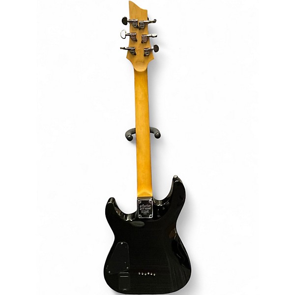 Used 2025 Schecter Guitar Research Demon 6 Crimson Red Burst Solid Body Electric Guitar