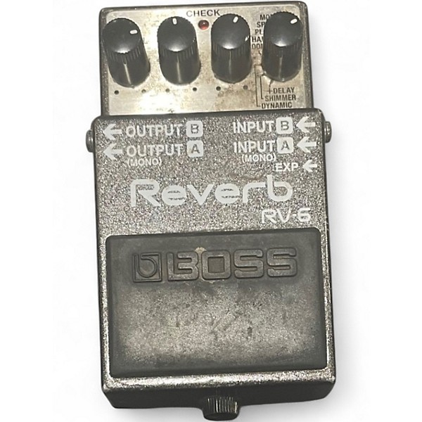 Used BOSS RV6 Digital Reverb Effect Pedal
