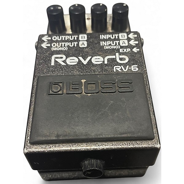 Used BOSS RV6 Digital Reverb Effect Pedal