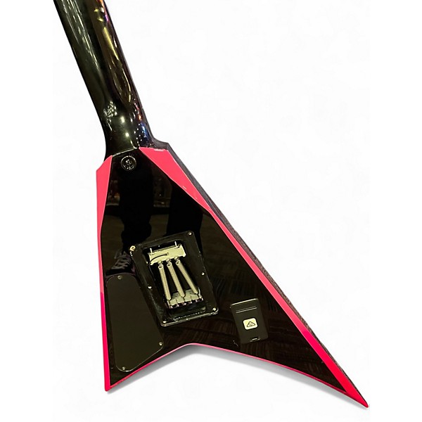 Used Jackson RRXMG Randy Rhoads Black and Pink Solid Body Electric Guitar