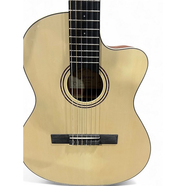 Used Alvarez RC26HCE Natural Classical Acoustic Guitar