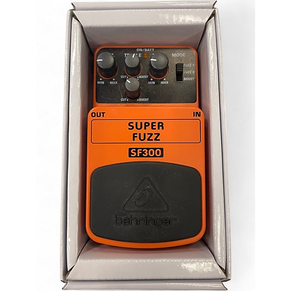 Used Behringer SF300 Super Fuzz Effect Pedal