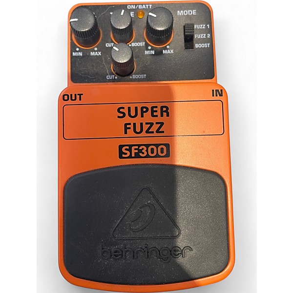 Used Behringer SF300 Super Fuzz Effect Pedal