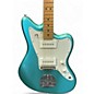 Used Fender American Professional Jazzmaster teal Solid Body Electric Guitar