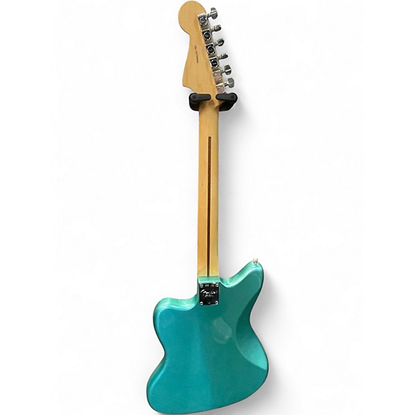 Used Fender American Professional Jazzmaster teal Solid Body Electric Guitar