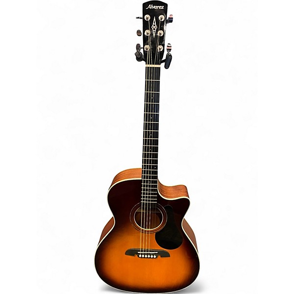 Used Alvarez rg260cesb 2 Color Sunburst Acoustic Electric Guitar