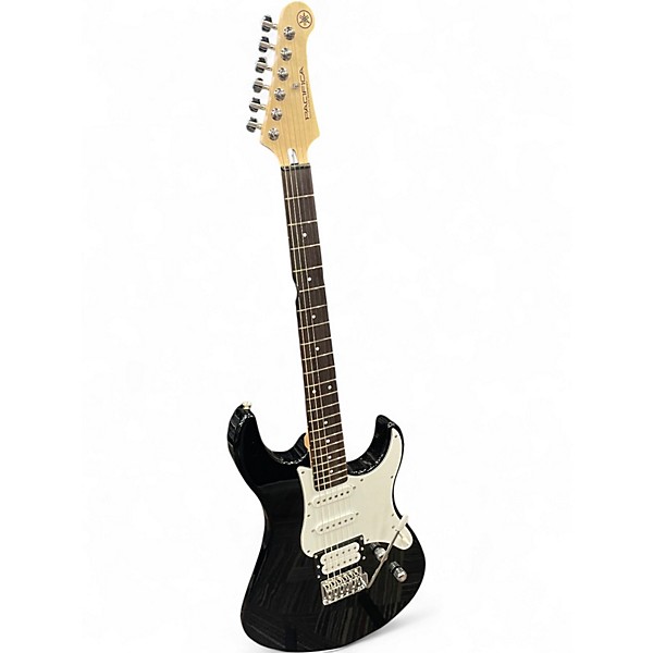 Used Yamaha Pacifica Black Solid Body Electric Guitar
