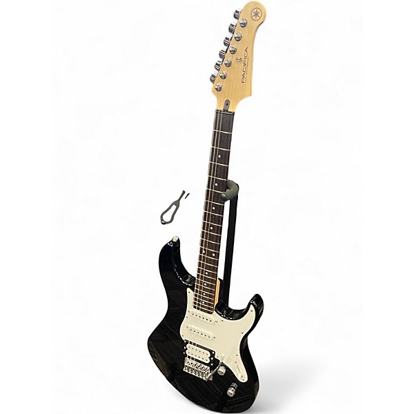 Used Yamaha Pacifica Black Solid Body Electric Guitar