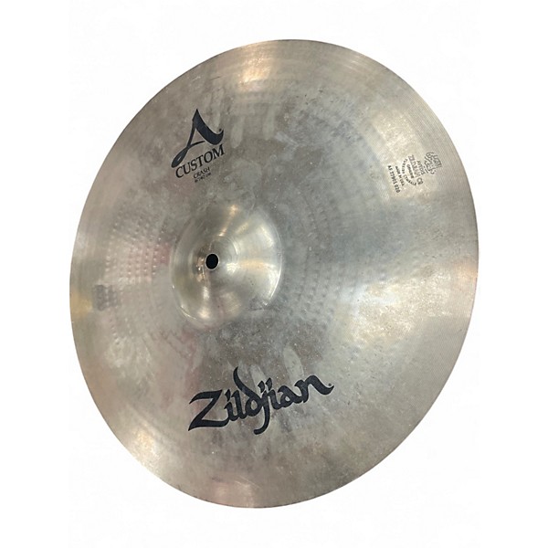 Used Zildjian 16in A Custom Crash Cymbal