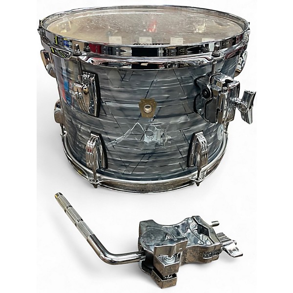 Used Ludwig 3 Piece Classic Maple Sky Blue Pearl Drum Kit