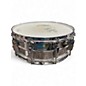 Used Ludwig 14X5.5 Supraphonic Snare Chrome Over Brass Drum thumbnail
