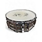 Used Ludwig 14X5.5 Supraphonic Snare Chrome Over Brass Drum
