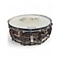 Used Ludwig 14X5.5 Supraphonic Snare Chrome Over Brass Drum