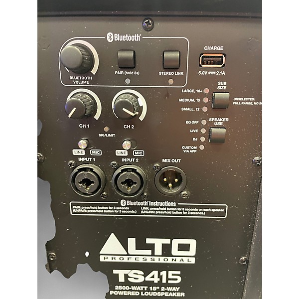 Used Alto TS415 Powered Speaker