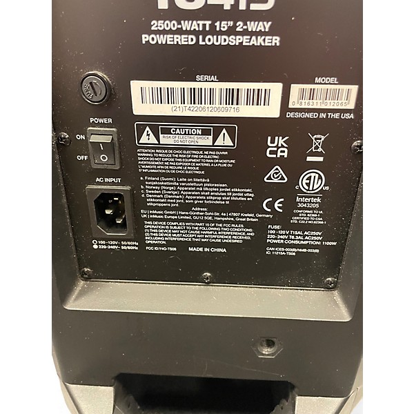 Used Alto TS415 Powered Speaker
