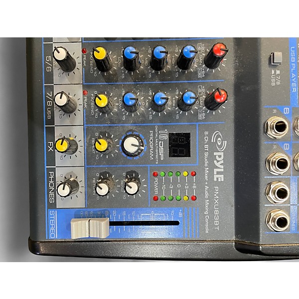 Used Pyle PMXU83BT Powered Mixer