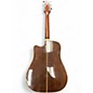 Used Takamine EF360C Natural Acoustic Electric Guitar