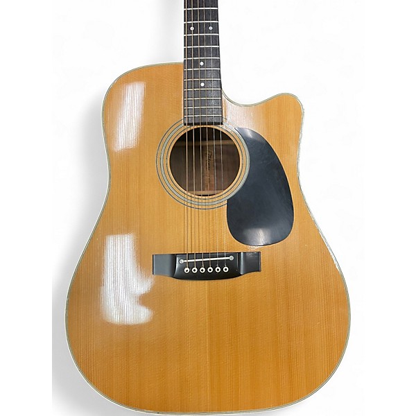 Used Takamine EF360C Natural Acoustic Electric Guitar