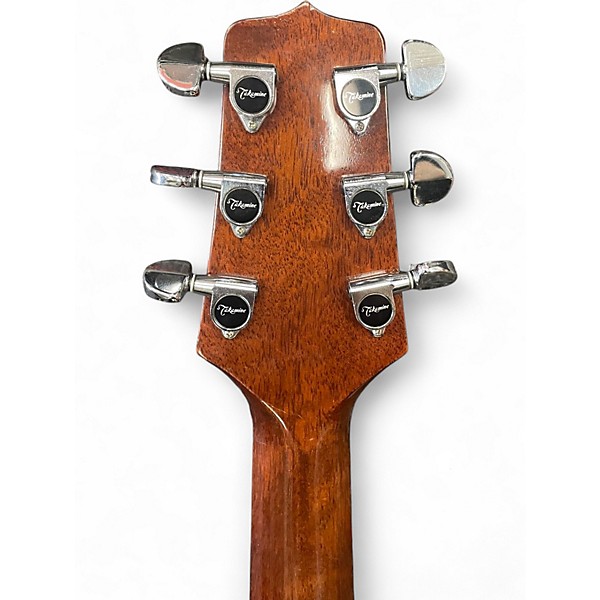 Used Takamine EF360C Natural Acoustic Electric Guitar