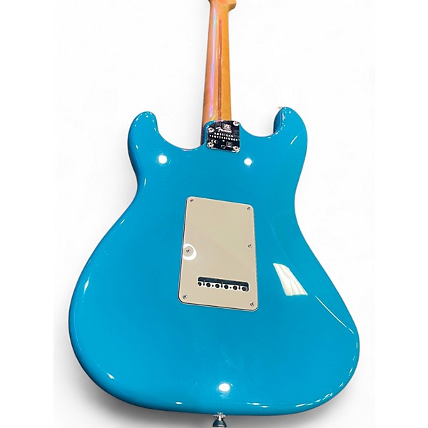 Used Fender American Professional II Stratocaster Miami Blue Solid Body Electric Guitar