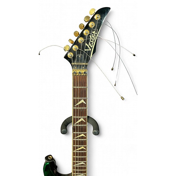 Used Vester Vester II Custom Green Solid Body Electric Guitar