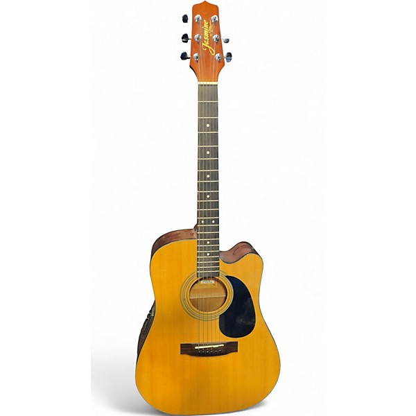 Used Jasmine ES45C Natural Acoustic Electric Guitar