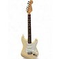 Used Fender Standard Stratocaster Olympic White Solid Body Electric Guitar thumbnail