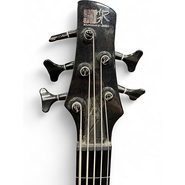 Used Ibanez SR35F Black Electric Bass Guitar