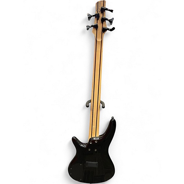 Used Ibanez SR35F Black Electric Bass Guitar