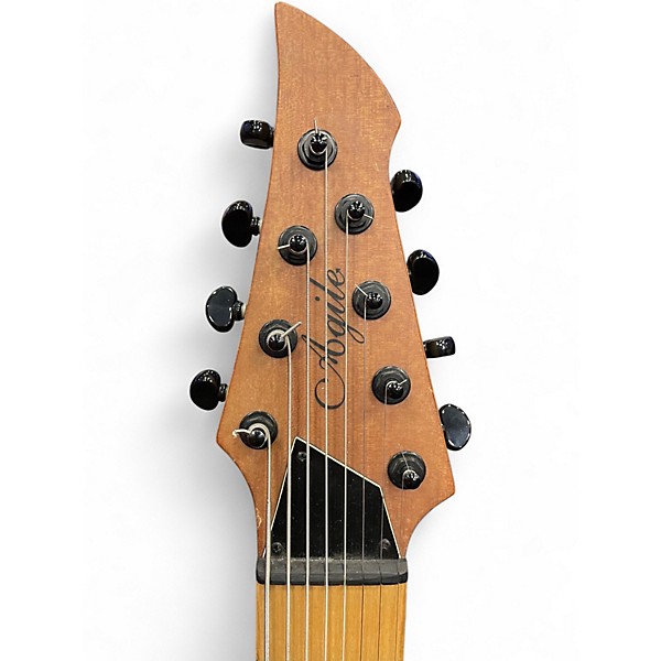 Used Agile INTERPID Natural Solid Body Electric Guitar