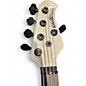 Used Ernie Ball Music Man DARK RAY 5 Black and White Electric Bass Guitar