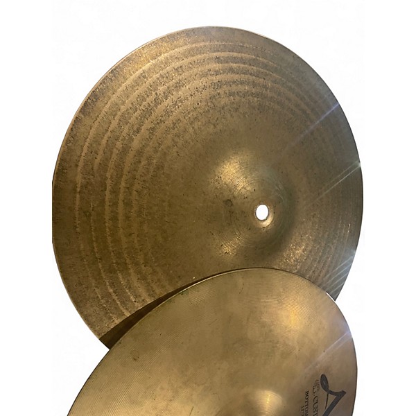 Used Zildjian 13in A Custom Hi-Hat Pair Cymbal